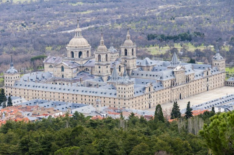 Královský klášter El Escorial ve Španělsku